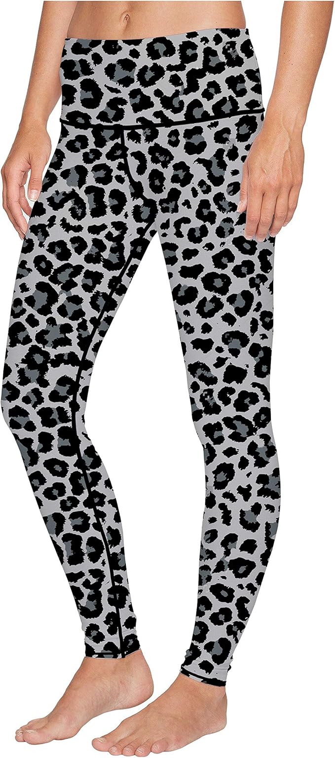 leopard print athletic leggings