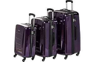 Samsonite Winfield 2 Hardside Luggage with Spinner Wheels, 3-Piece Set (20/24/28), Purple
