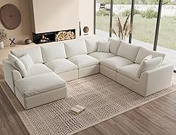 ohllob Oversized Cloud Couches for Living