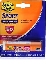 Banana Boat Sport Performance SPF 50 Lip Balm Water Sweat Resistant Protection view 1