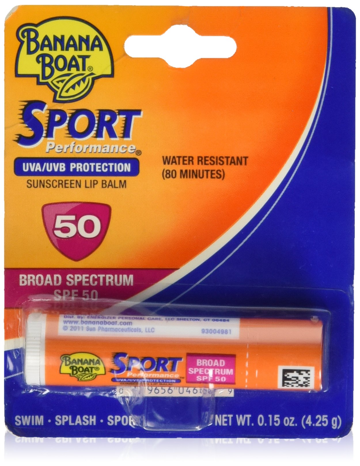 Banana Boat Sport Performance Sun Protection Lip Balm SPF 50