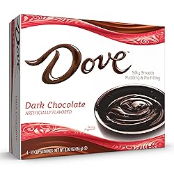 Dove Dark Chocolate, Rich Indulgent Pudding Mix and