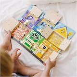 Melissa & Doug Wooden Latches Board | Developmental Toy for 3+ | Motor Skills view 2