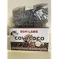 SGM LABS 5 LBS Coco Mushroom Substrate with Added Cow Manure, Brown, 5lbcowcocosubstrate