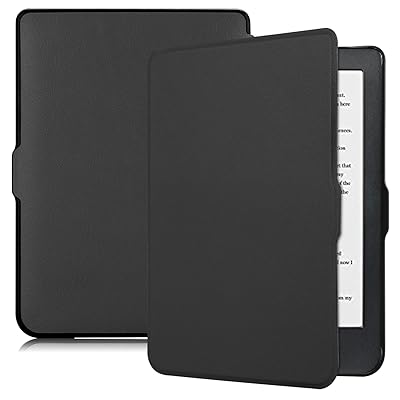 Kobo Clara HD Case, Ratesell Slim Lightweight Smart-Shell Stand Case Cover with Auto Sleep/Wake for Kobo Clara HD Tablet Black