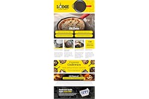 Lodge Cast-Iron Skillet L10SK3ASHH41B, 12-Inch