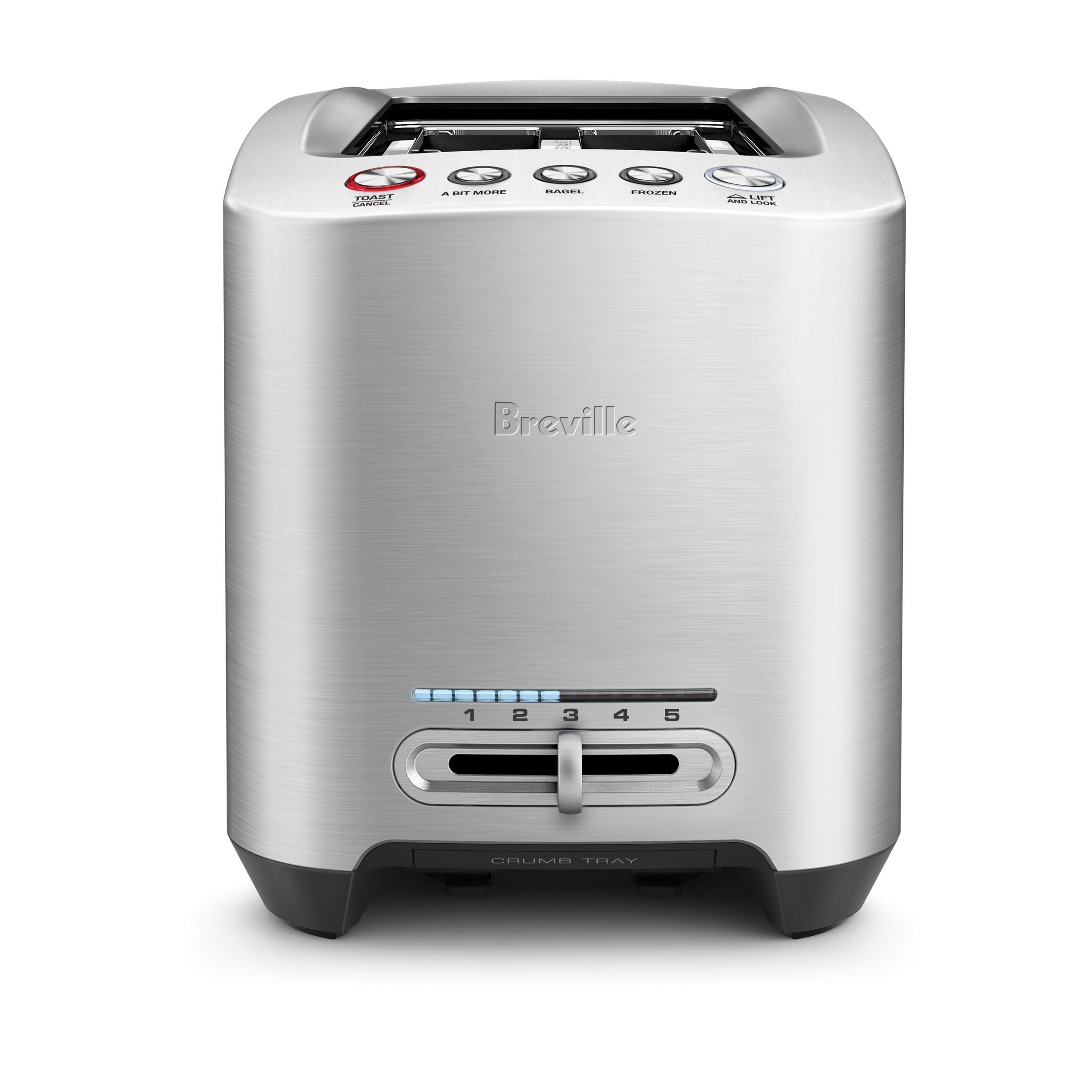 Breville BTA830XL DieCast Smart Toaster 4Slice Long Slot Toaster