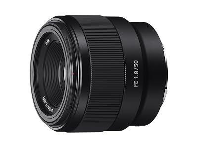 Sony - FE 50mm F1.8 Standard Lens (SEL50F18F/2), Black