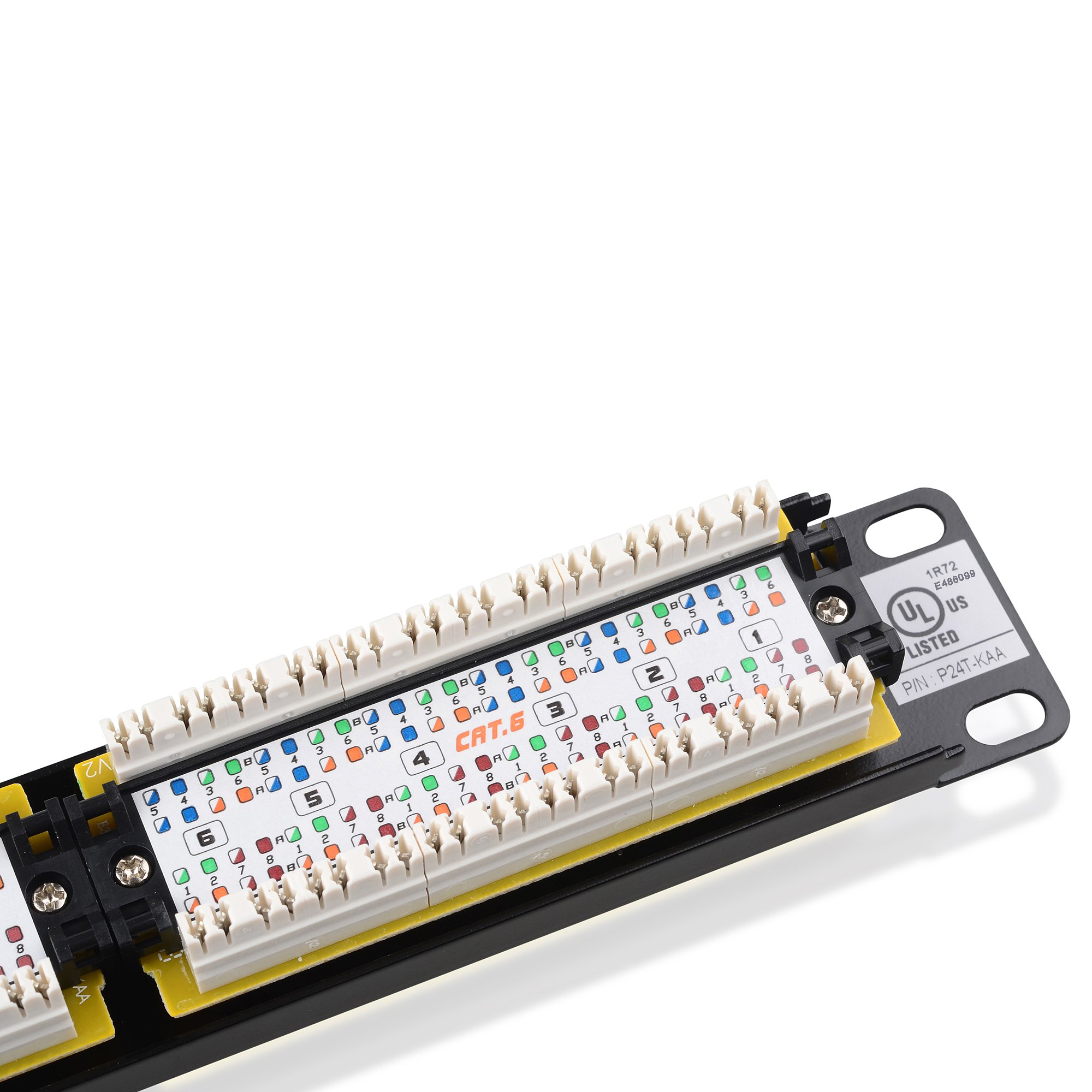 [UL Listed] Cable Matters Rackmount or Wallmount 24-Port ... t568a diagram 