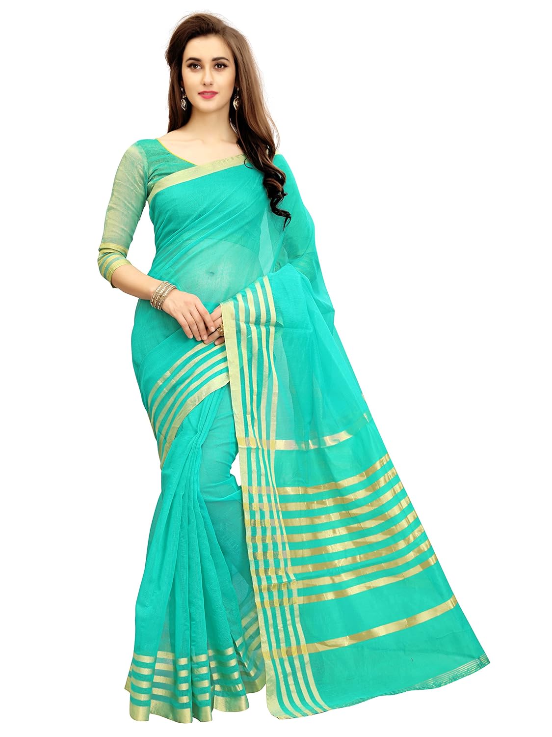 glory sarees women's cotton silk saree
