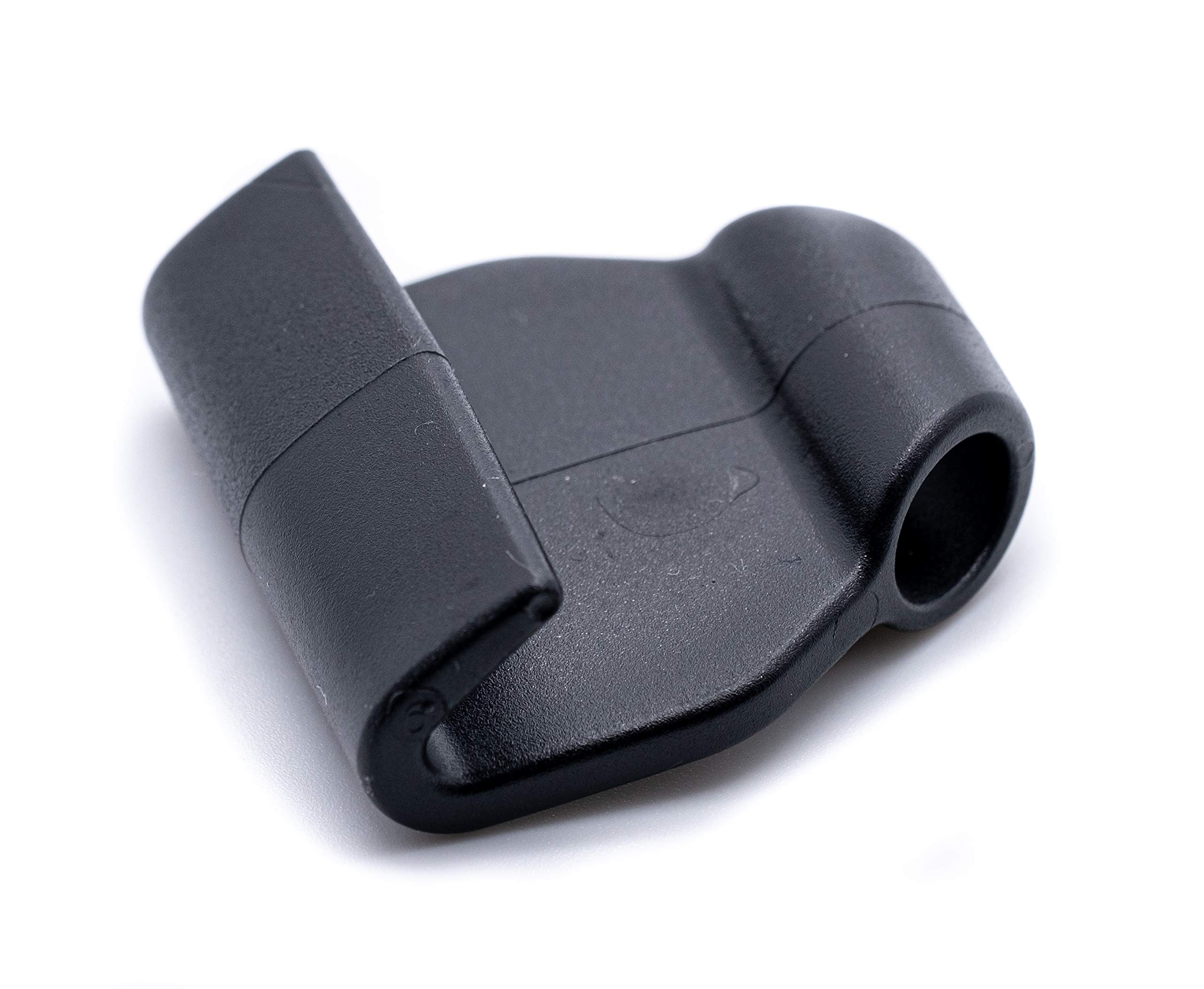 J Clarke Marine Pack of 10 - Rib hooks for bungee cord to hold down covers (Black)