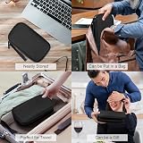 FYY Travel Cable Organiser 2-Layer Waterproof Electronics Case Black view 7