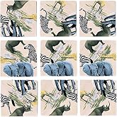 Scrambel Squares-Serengeti 9 Piece Scramble Square Puzzle -Challenging Brain Teaser for Children &amp; Adults-Boosts Cognitive Function &amp; Problem Solving