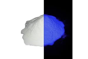 GLO EFFEX Super Phos Glow in The Dark Powder Pigment - .5 Ounce (15g) (Neutral Purple)