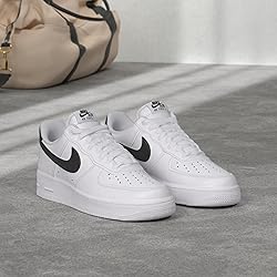 Nike Men's Basketball Shoe, White Black, 10