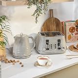 Salter Ripple Rapid Boil Kettle 1.7L 3kW Strix 360° Base Taupe view 3