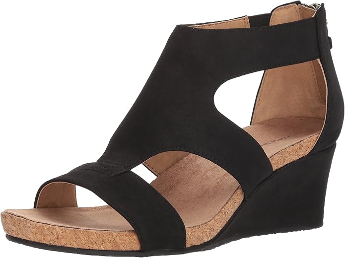 adrienne vittadini cheers wedge sandal