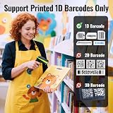 Tera 5100 Barcode Scanner Wireless 2.4G USB 1D Reader Battery Level Indicator view 7