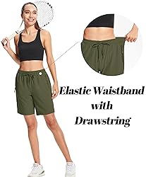 MAGCOMSEN Quick Dry Womens Hiking Shorts