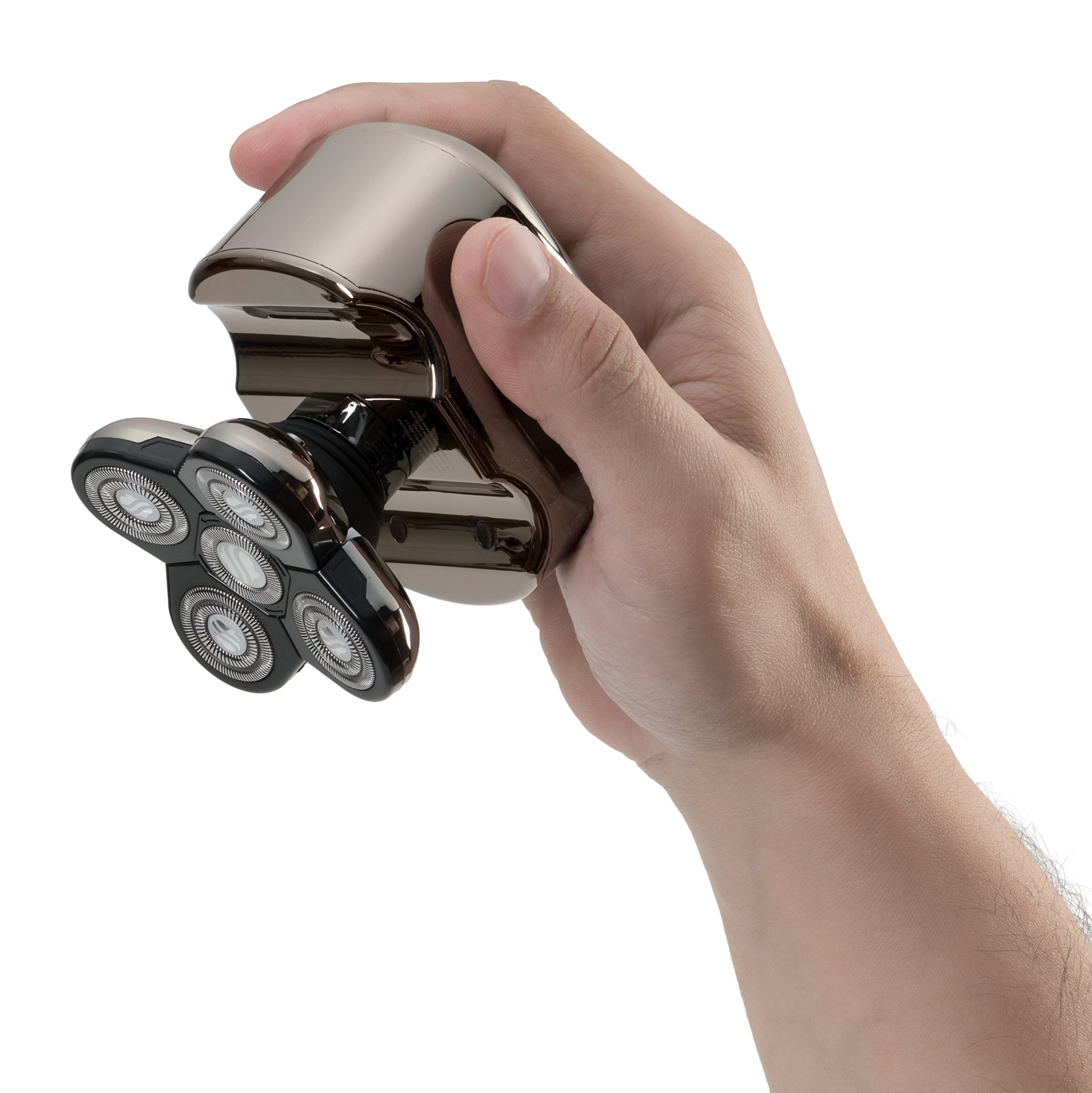 Skull Shaver Pitbull Platinum Men’s Electric Head Shaver Electric Razor