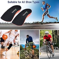 Plantar Fasciitis Relief Arch Support Shoe Inserts