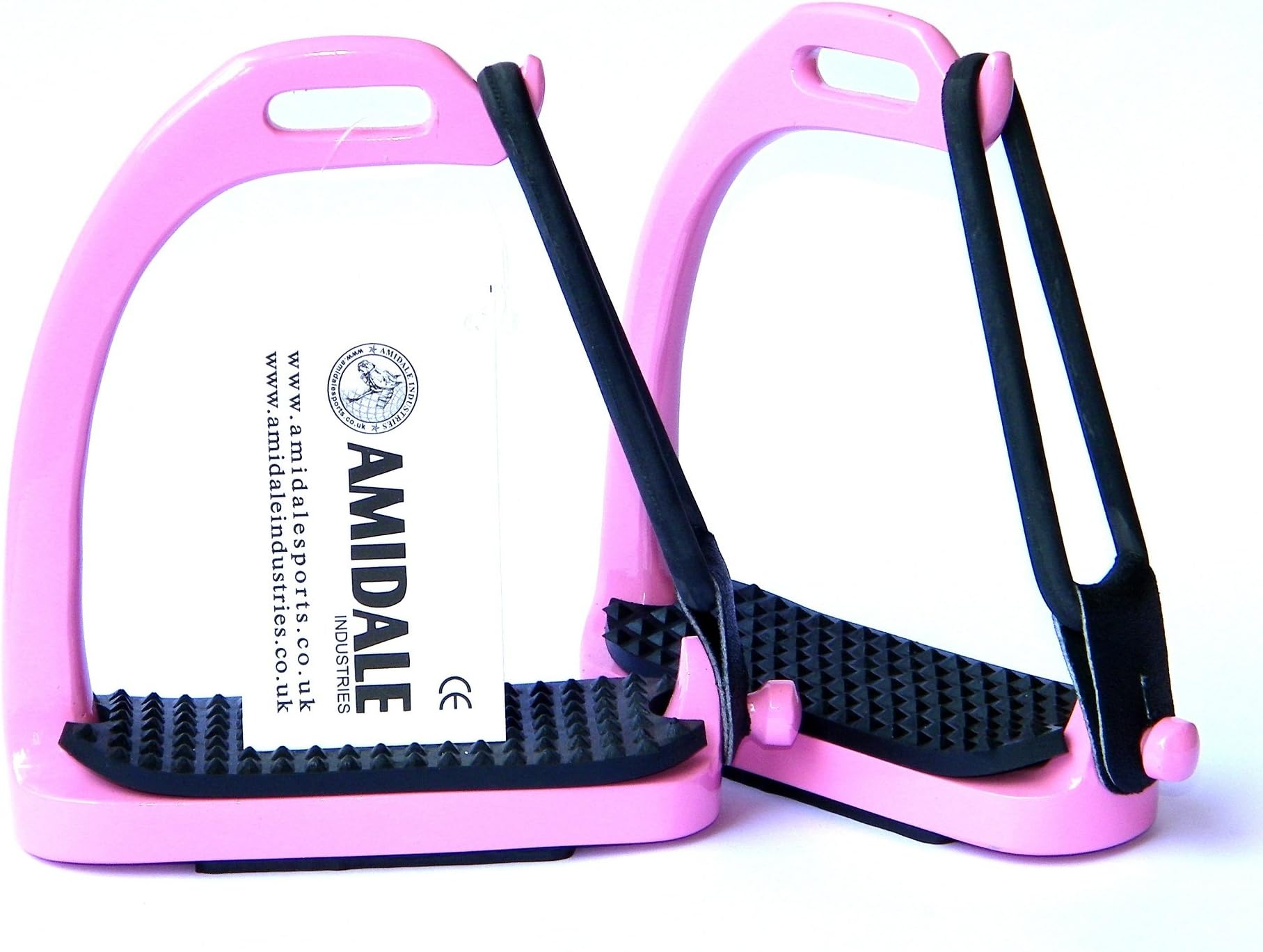 Amidale PEACOCK STIRRUPS HORSE EQUESTRIAN SAFETY IRON FILLIS S/S STIRRUPS PINK BNWT