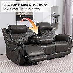 Consofa Zero Gravity Power Reclining Sofa with