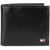 Tommy Hilfiger Men's Leather Orson RFID Bifold Wallet with Removable Passcase