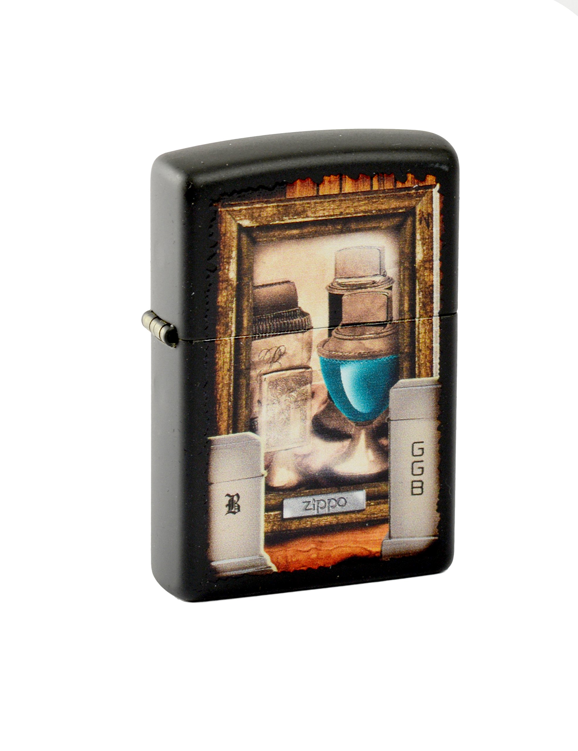 Zippo 15604 Lighter Planeta Table Light, Black Matte