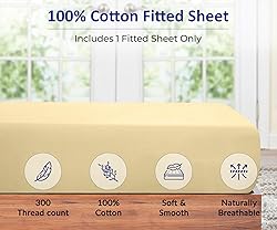 ROYALE LINENS 300 Thread Count 100% Long Staple