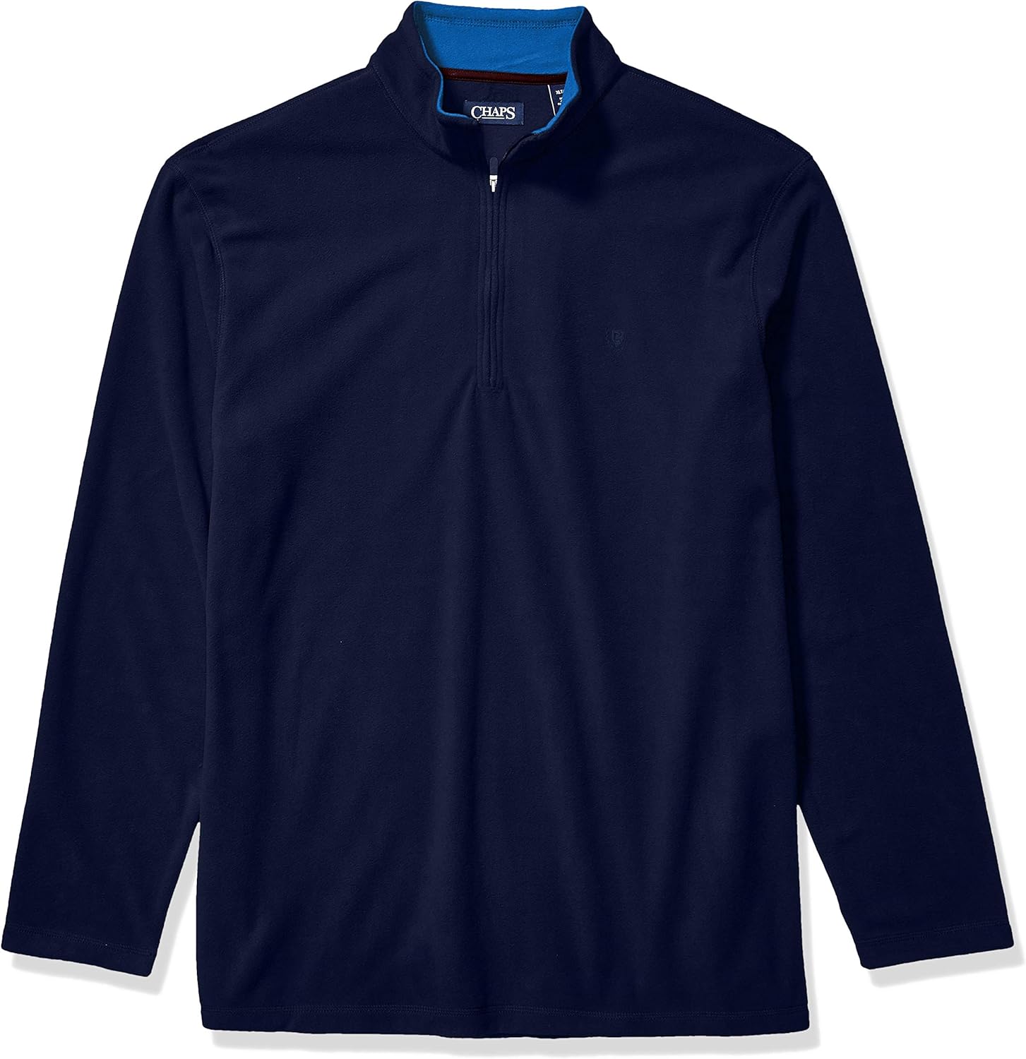 Chaps mens Big and Tall Fleece Half Zip Mockneck Pullover Jacket at  Men’s Clothing store