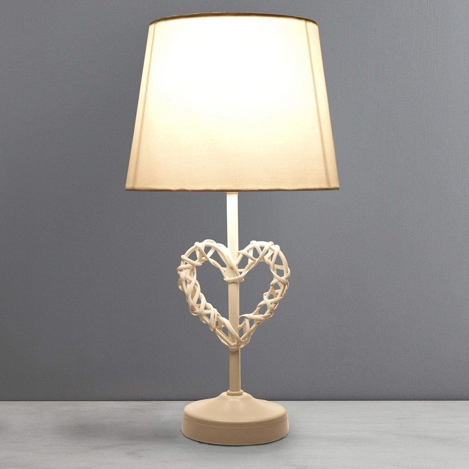 heart bedside lamp