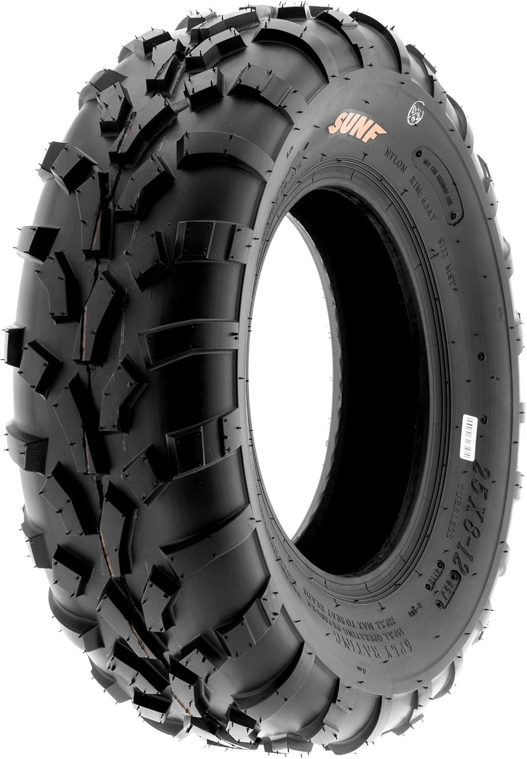 SunF A010 25x812 25x8x12 Quad ATV UTV Reifen Geländereifen mit