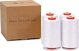 New brothread 4 Large Cones 5000M All Purpose Polyester Sewing Thread view 3