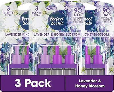Perfect Scents 3 Scents Air Freshener Refill Lavender Honey 20ml 3 Pack