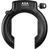 AXA Imenso XL Ring Bike Lock, Heavy-Duty Frame Lock for E-Bikes, 92mm | High Security Level 12 Anti-Theft Protection, Hardened Steel Bracket, Extra-Wide Opening for Balloon Tires and City Bikes