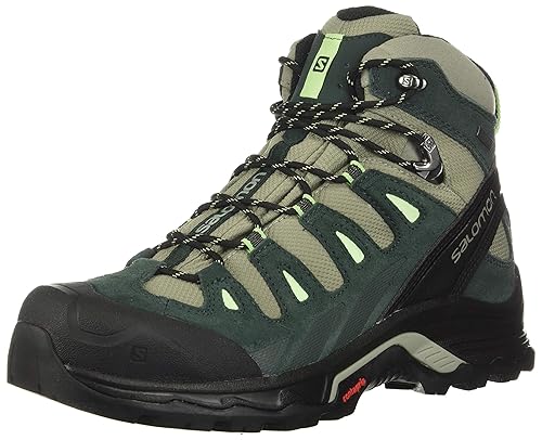 Salomon Mens Quest Prime GTX W Hiking, Shadow/Green Gables/Patina