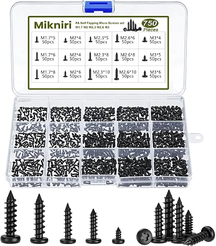 M3 x 6mm Machine Screw Pozi Countersunk in Zinc Plated