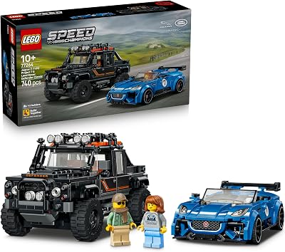 Speed Champions Jaguar Project 7 e Land Rover Defender 77264
