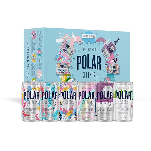 POLAR SELTZER JR VARIETY PACK, 7.5 FL OZ...