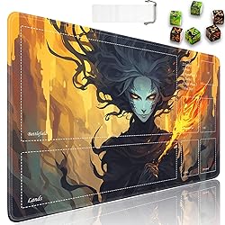 JVGFYNKL for TCG Playmat, Playmat with Zones, 24x14