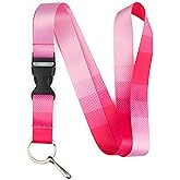 Limeloot Lanyard – Soft Neck Lanyard with Quick Release & Key Ring – ID Badge Holder & Keychain Lanyard for Men & Women