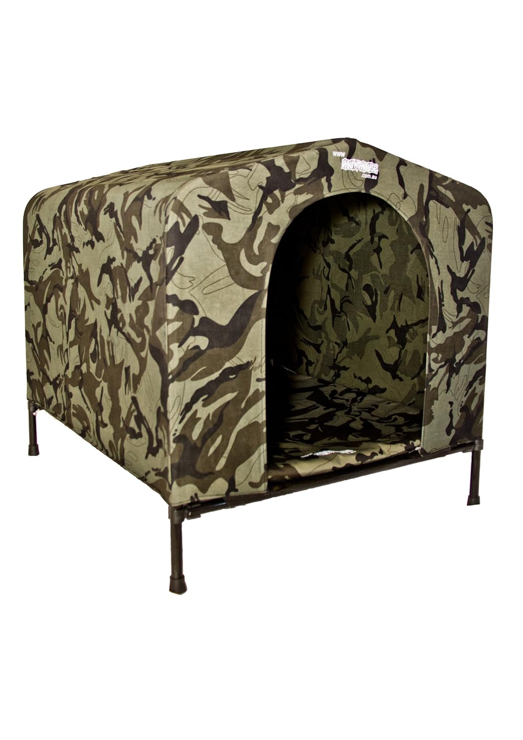 HoundHouse Kennel Camo Grey Dog House, Large, 84 x 73 x 80 cm Amazon