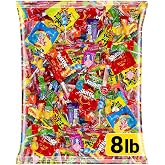 Bulk Candy Variety Pack 8 lb 400 Ct, Individually Wrapped Assorted Mix | Chewy, Hard Candy and Lollipops for Halloween, Parties, Pinata, Goodie Bags, Classrooms; No Chocolate, Won't Melt at Events