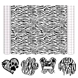 Tintnut Leopard Pattern Permanent Vinyl - 8 Sheets