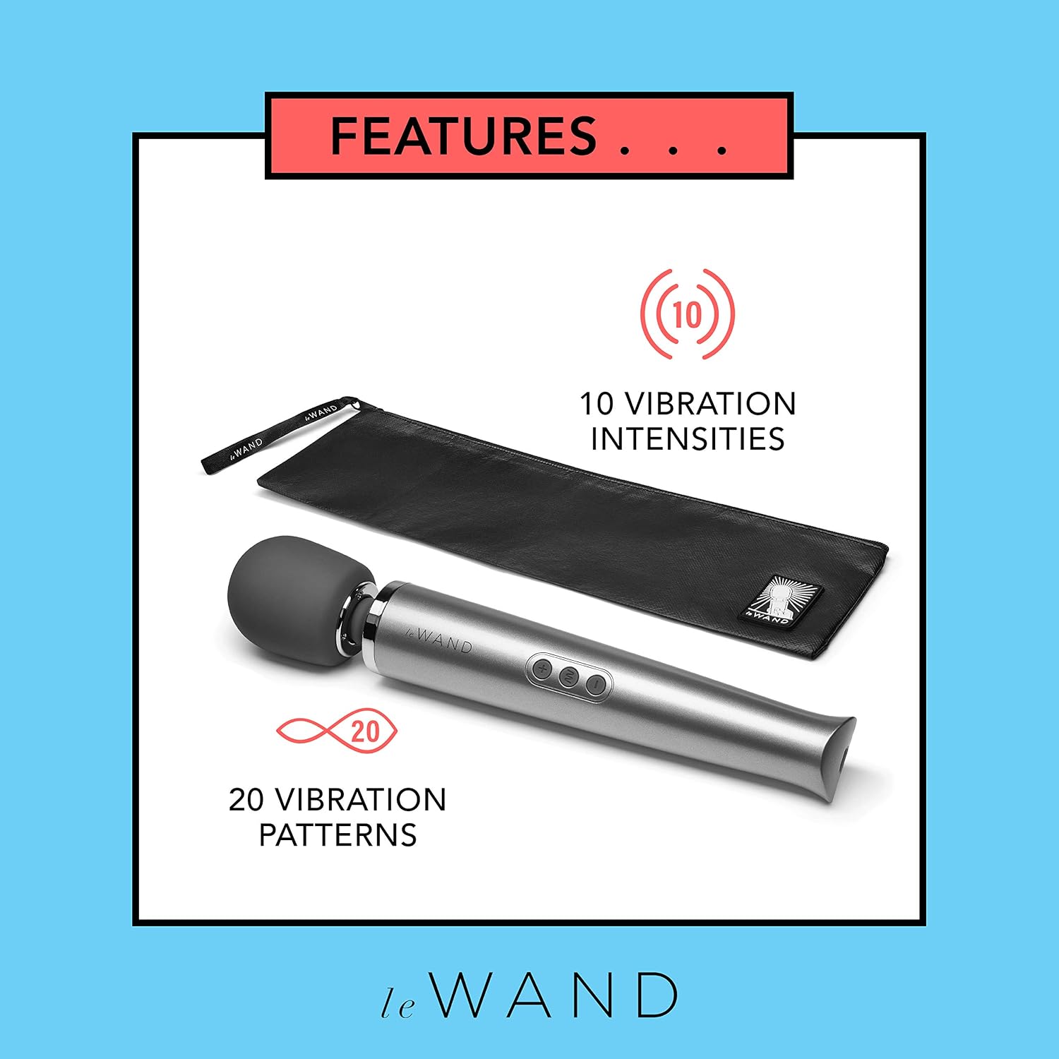 Le Wand Le Wand Rechargeable Massager Grey Os - Image 4