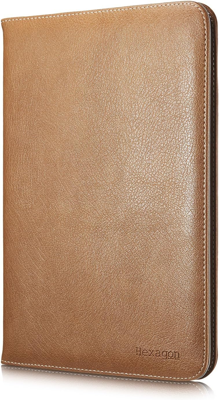 iPad Air 2, 9.7 inch, Tablet Cover Case - Luxury Wallet Automatic ON/OFF Flip Cover Leather Case for iPad Air2 9.7 inch (iPad Air2 Beige)