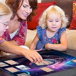 EDGFRTOIO Playmat with Zones for MTG Card Game