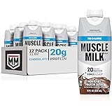 Muscle Milk 100 Calorie Protein Shake, Chocolate, 20g Protein, 11 Fl Oz, 12 Pack