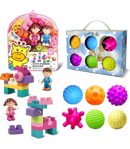 Juguetes Para Bebes De A 12 Meses Bolas Sensoriales Teytoy En